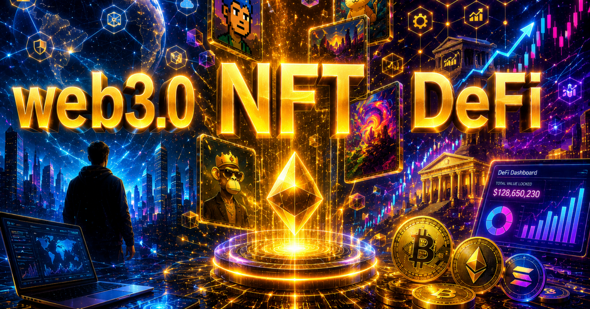 web3･DeFi･NFTなど話題の分野についても漏れなく紹介